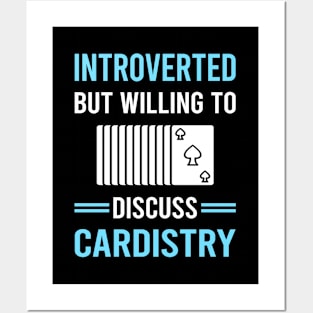 Introverted Cardistry Cardist Posters and Art